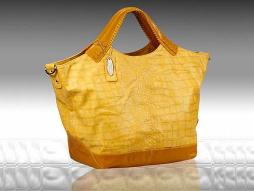 Желтая сумка POLA