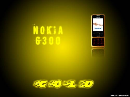 Сотовый телефон Nokia 6300 Gold